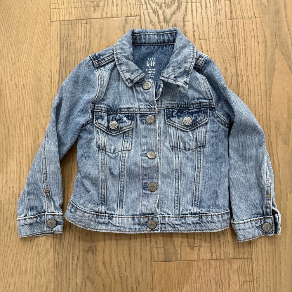 GAP Kids Light Blue Denim Jacket